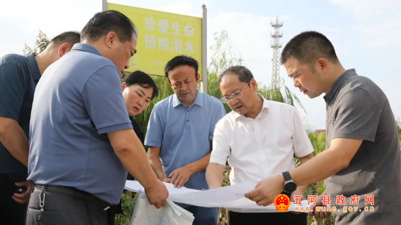縣委書記金勝慶調研重點水利項目建設等工作